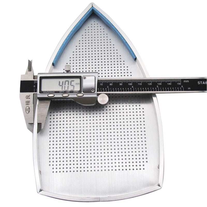 ckpsms علامة CKPSMS - حذاء كي 1 قطعة متوافق مع/بديل لعلامة SilverStar ES-300 ES-94A مكواة بخارية كهربائية IMPORTANT: يجب أن تكون أحجام قاعدة مكواتك 209 مم (طول) * 120 مم (عرض)  - Image 4